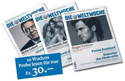 10 Wochen Probelesen für nur 30 Franken.